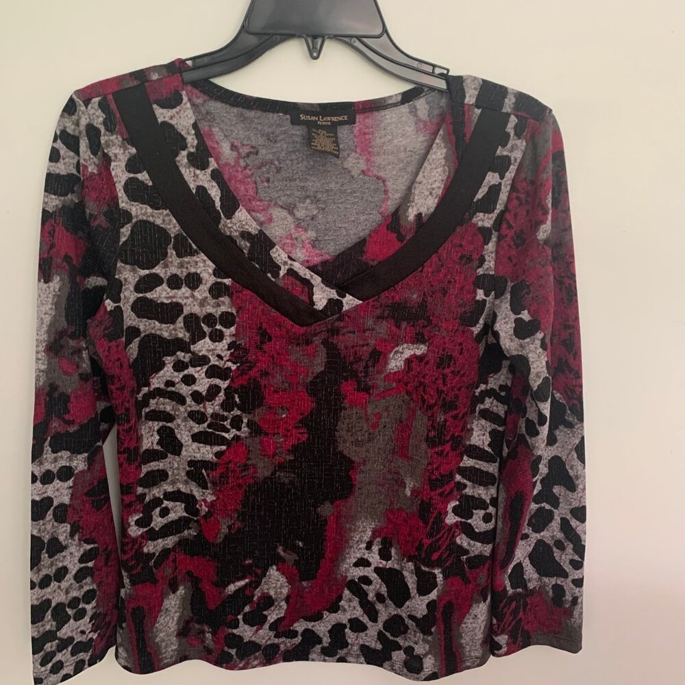 Women's Blouse Medium Petite Excellent Condition